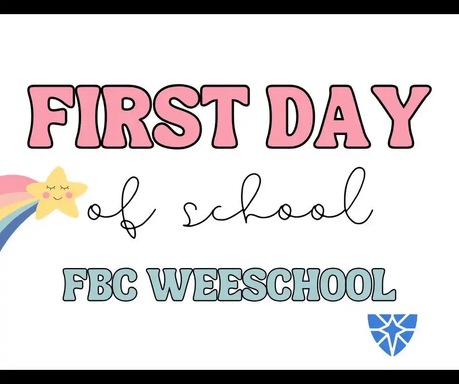 First Day of the 26-27 School Year