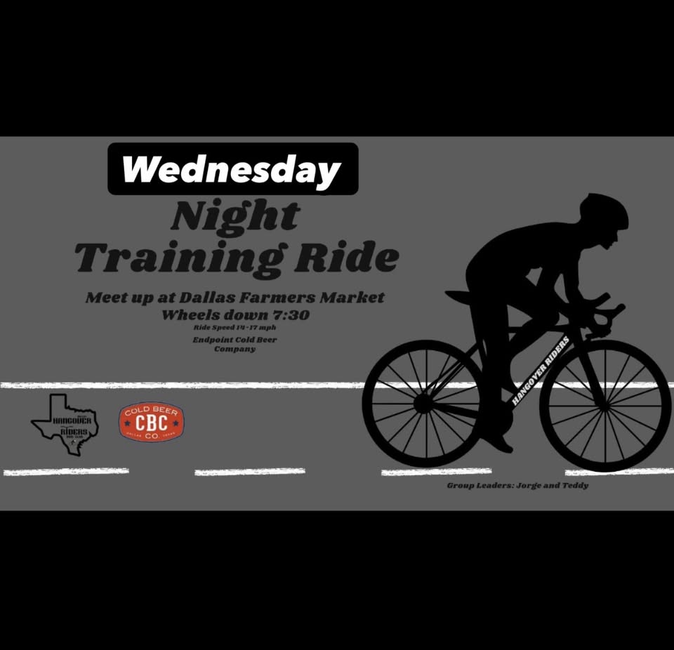 Wednesday Training Ride