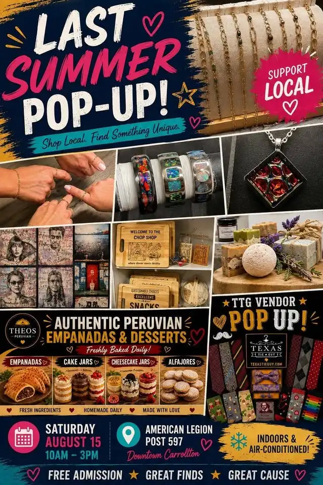Pop-Up Market at Post 597 | Curated • Indoor