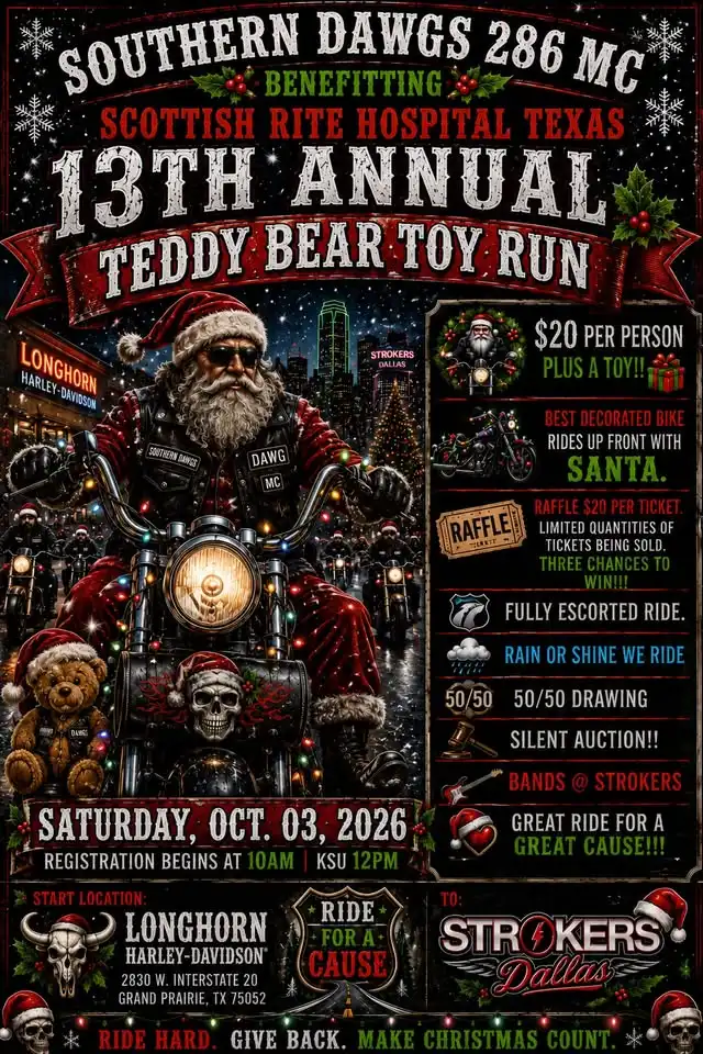 TSRH Teddy Bear Toy Run