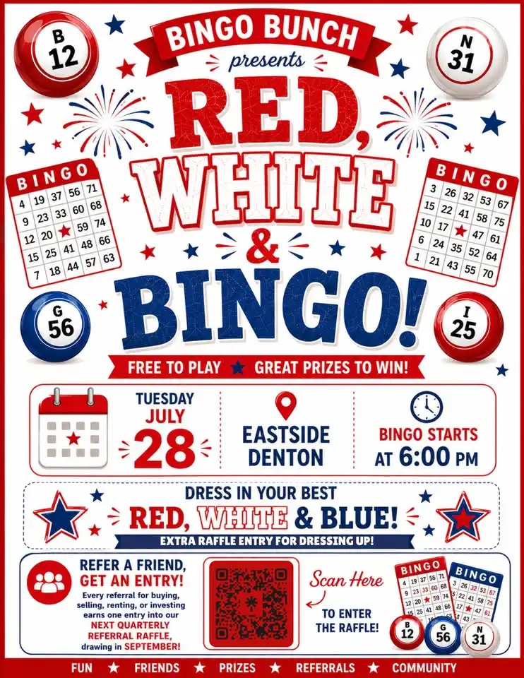July Bingo at the Bar