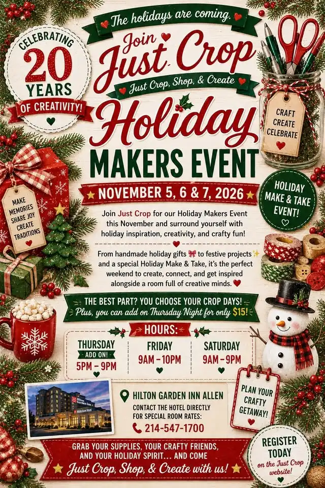 Just Crop: Makers Event