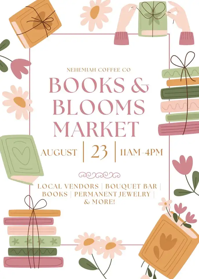 Books & Blooms Market