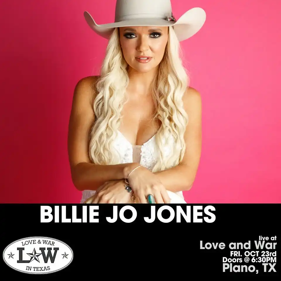 BILLIE JO JONES LIVE @ LOVE AND WAR - PLANO, TX