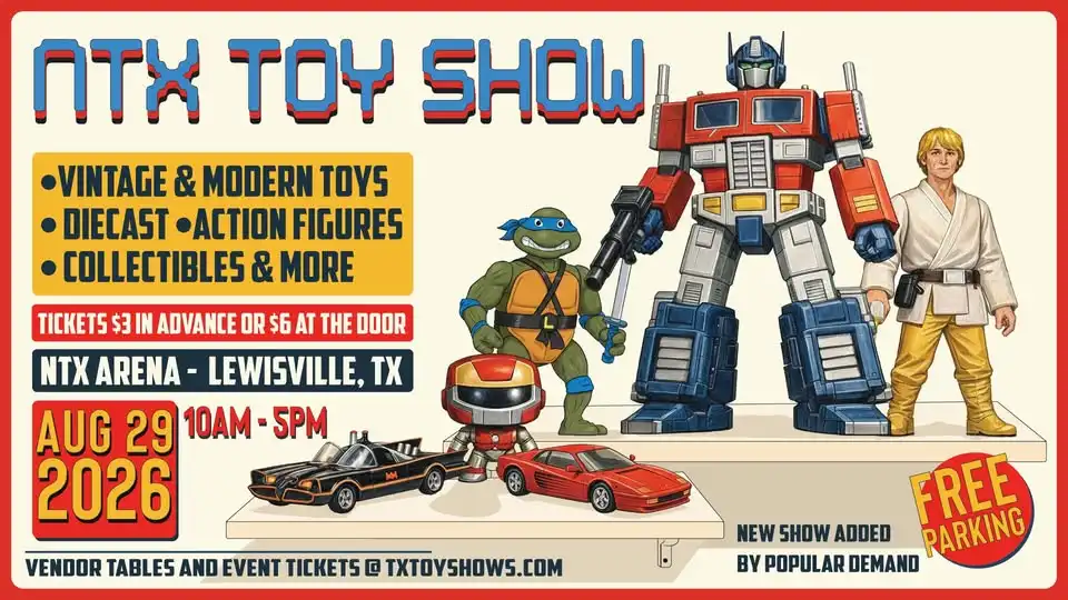 NTX Toy Show - August 2026