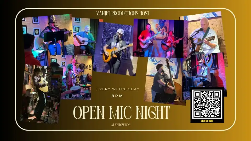 Open Mic Night with Vanjet