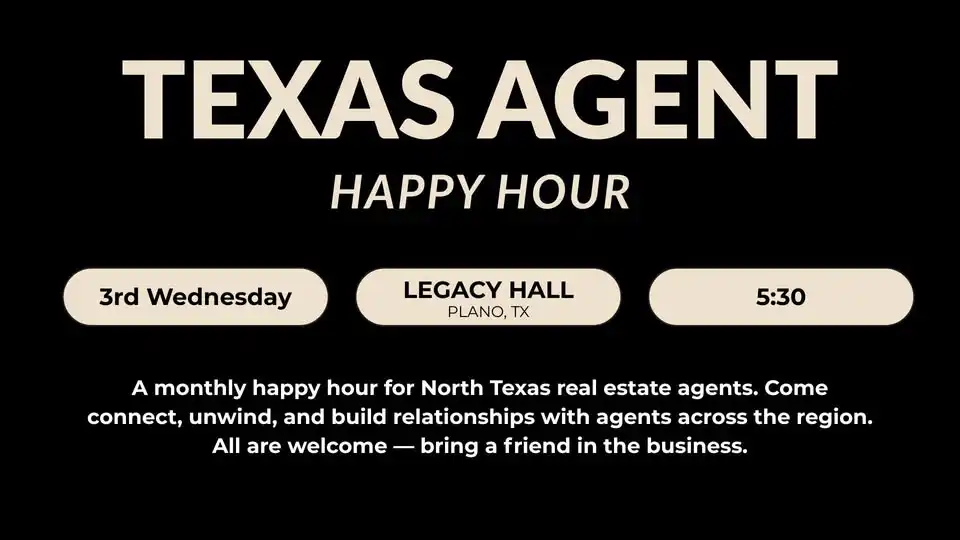 Texas Agent Monthly Happy Hour