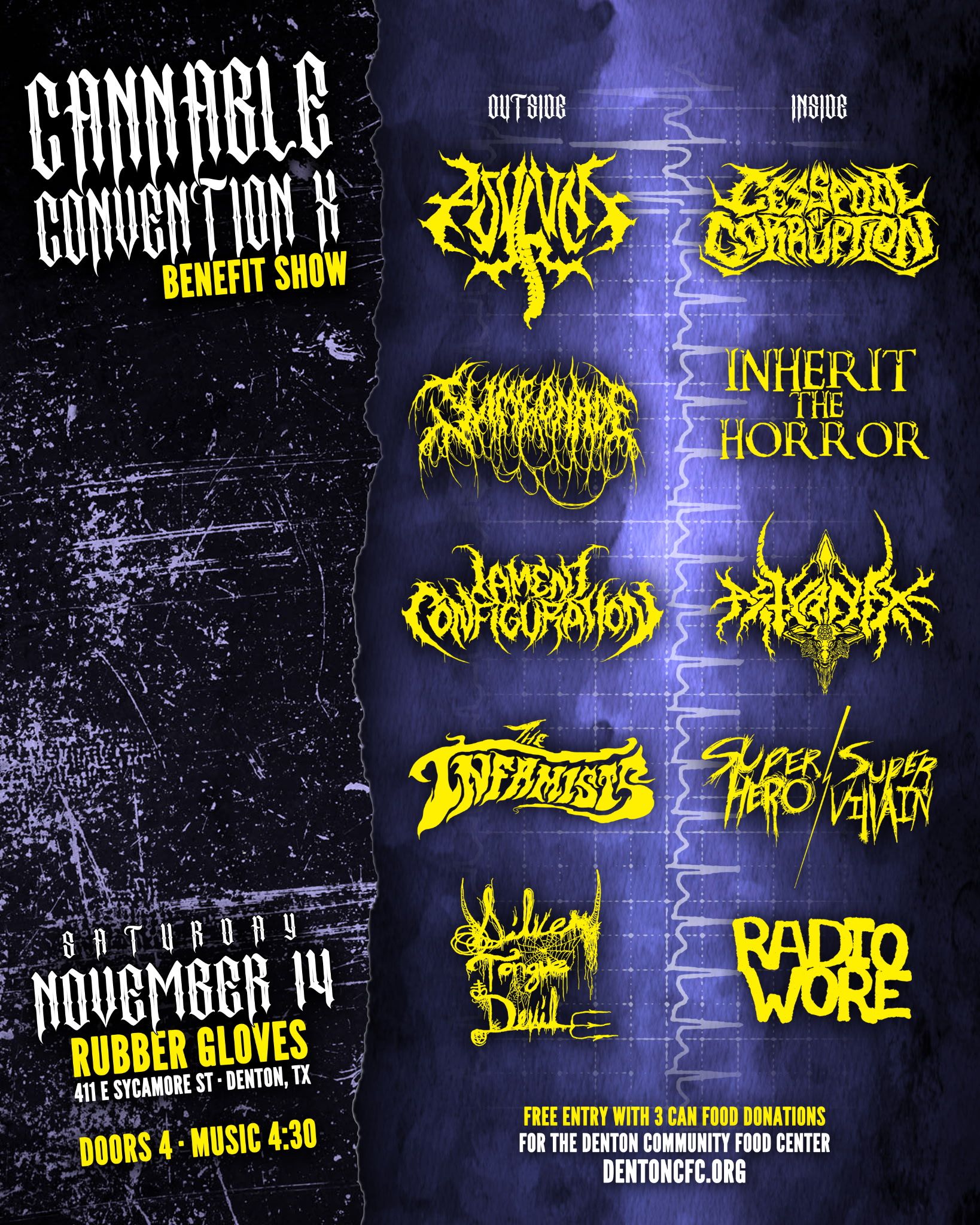 Cannable Convention X Benefit Show