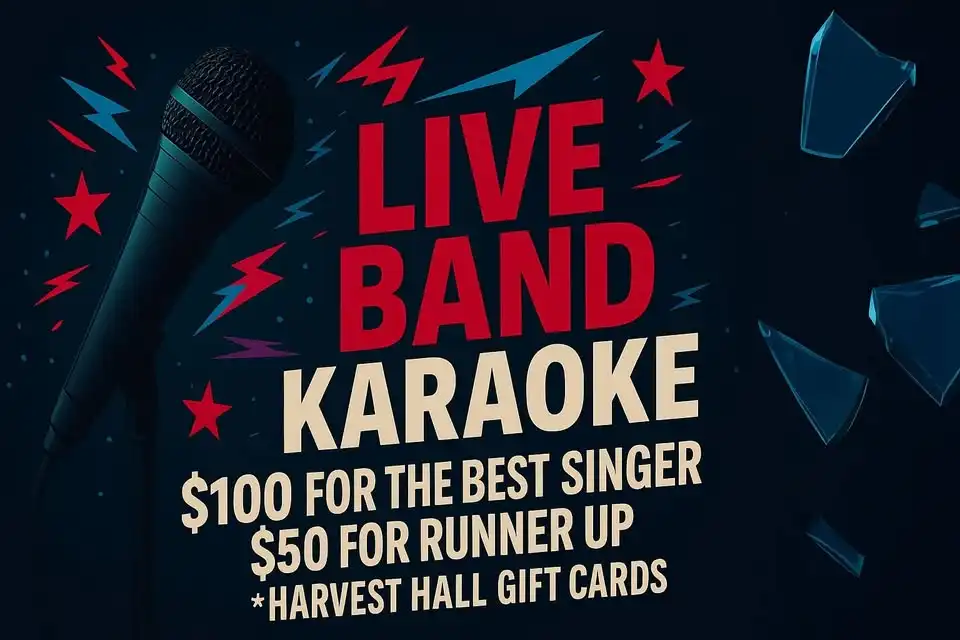 Live Band Karaoke at Third Rail - PRIZES for best singers!