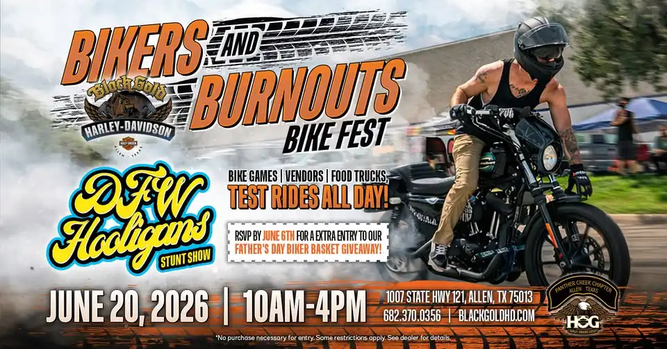 Bikes,Burnouts & Stunt Shows