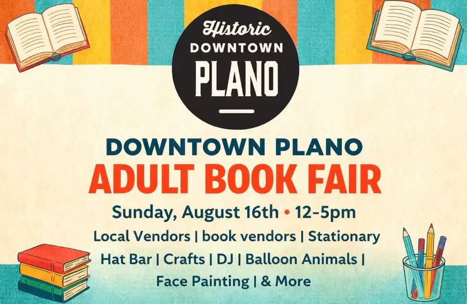 Downtown Plano Adult Book Fair