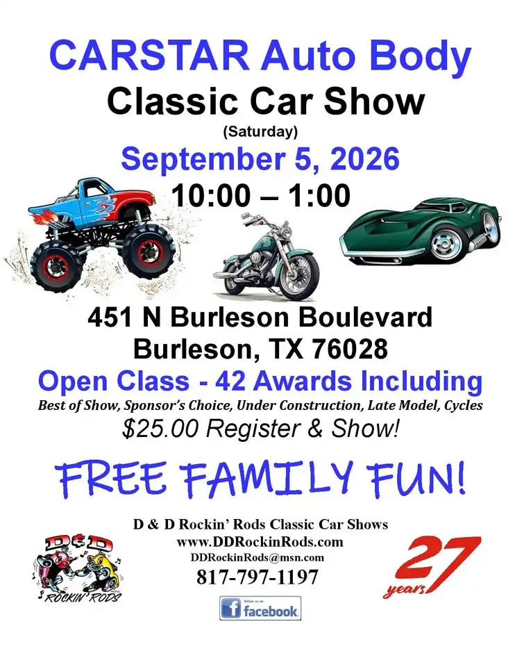 CARSTAR Auto Body Classic Car Show