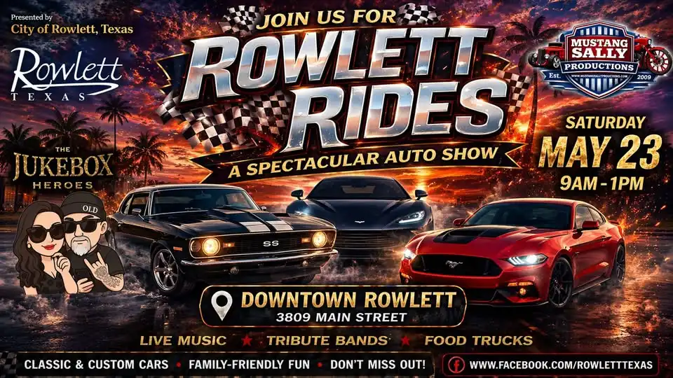 Rowlett Rides Car Show