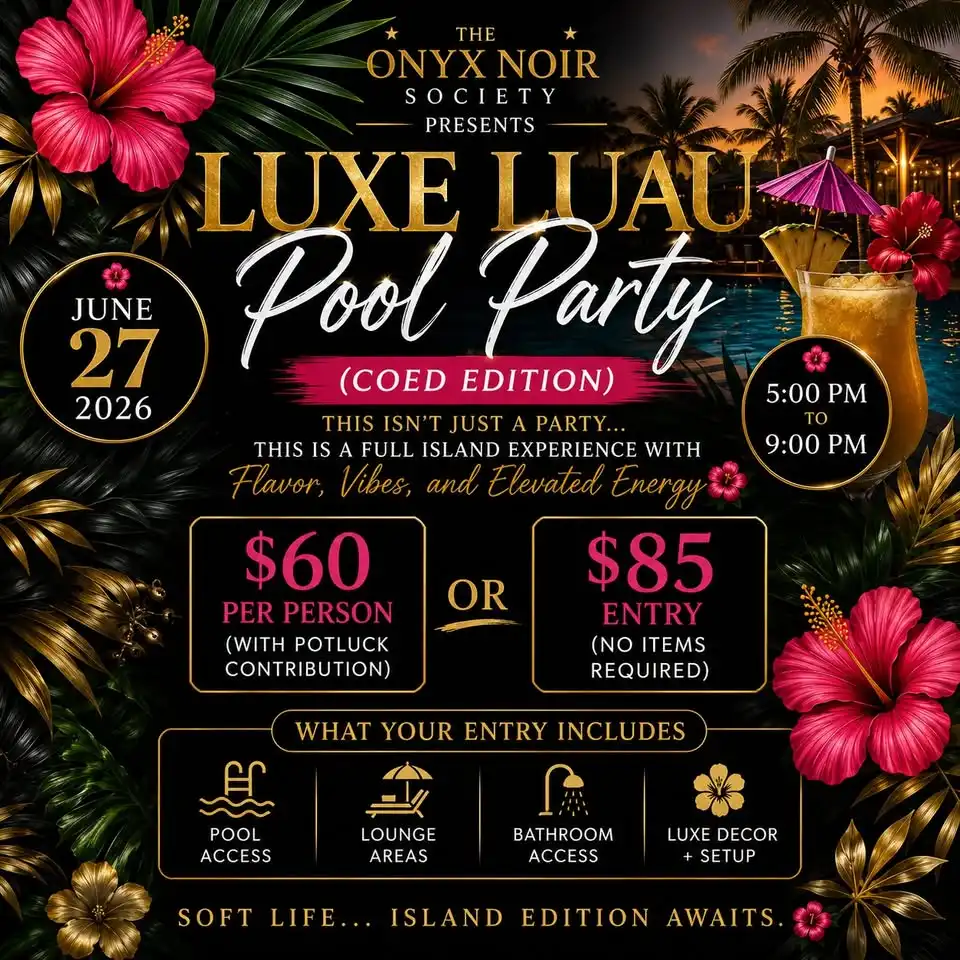 LUXE Luau Pool Party