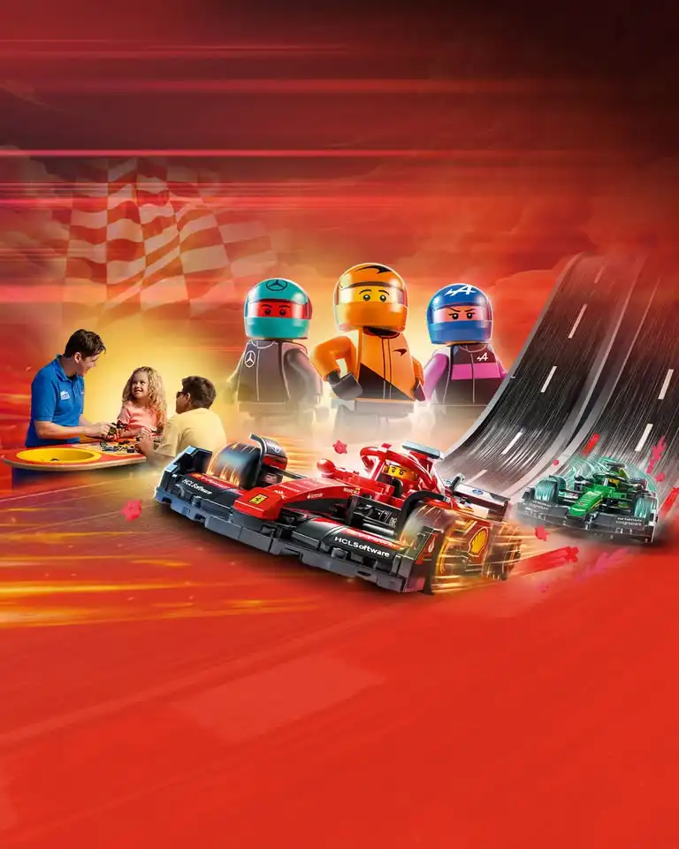LEGO® F1 Build The Thrill Event at LEGOLAND Discovery Center Dallas Fort Worth