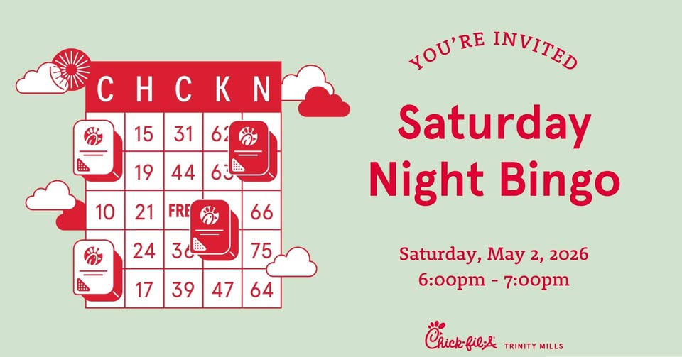 Bingo Night at Chick-fil-A