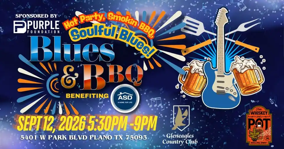 2nd Annual Blues & BBQ benefiting ASD - A Home For Life
