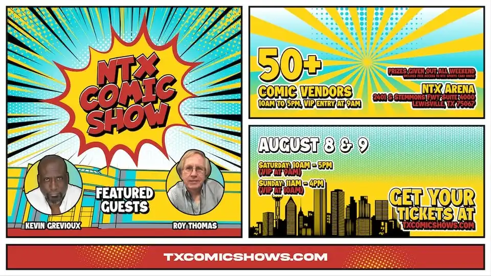 NTX Comic Show: The Summer Showcase
