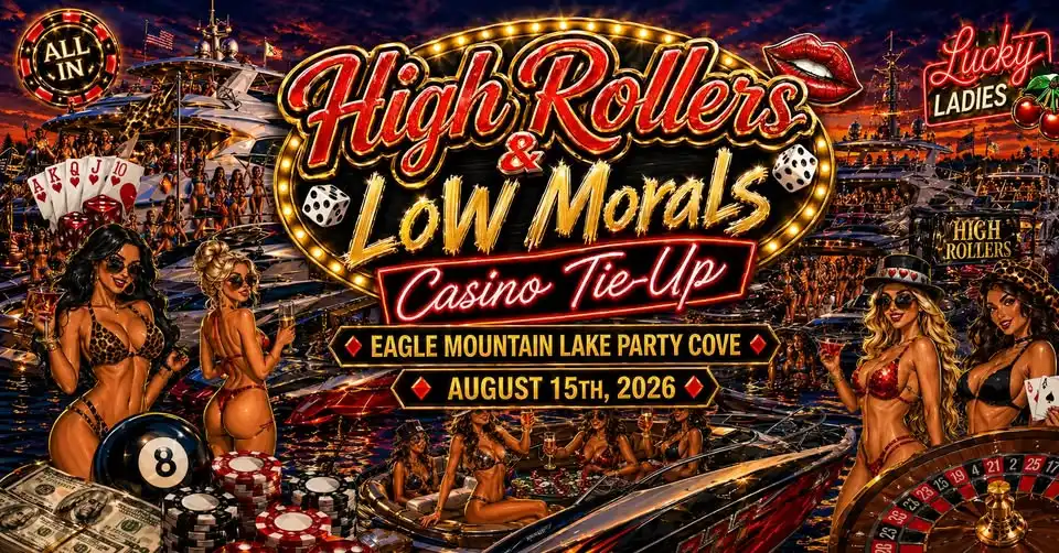 HIGH ROLLERS & LOW MORALS 🎰♣️♥️ EML Annual Boat Tie-Up Party
