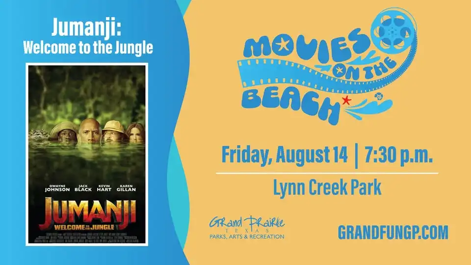 Movies on the Beach: "Jumanji: Welcome to the Jungle"
