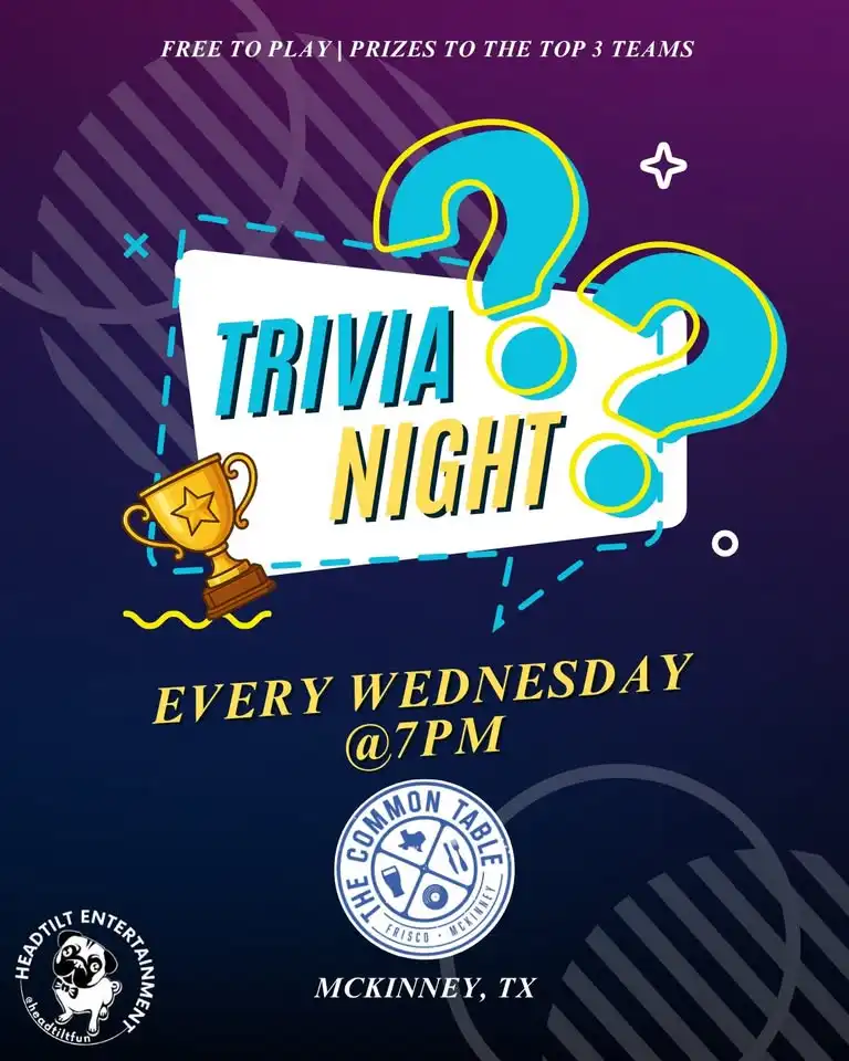 Trivia at The Common Table McKinney