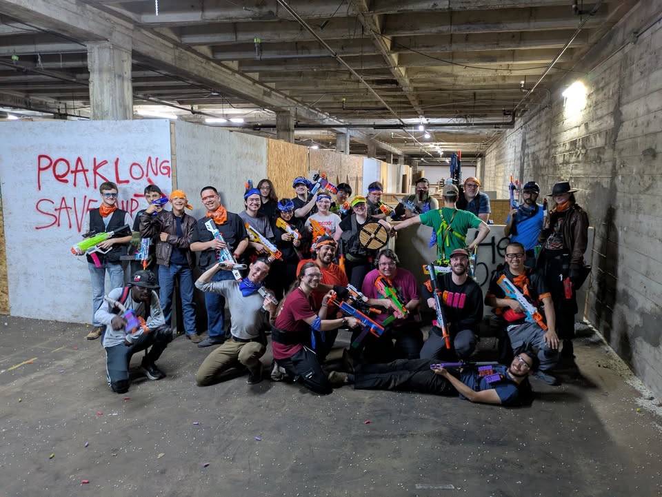 May Meetup and Nerf War
