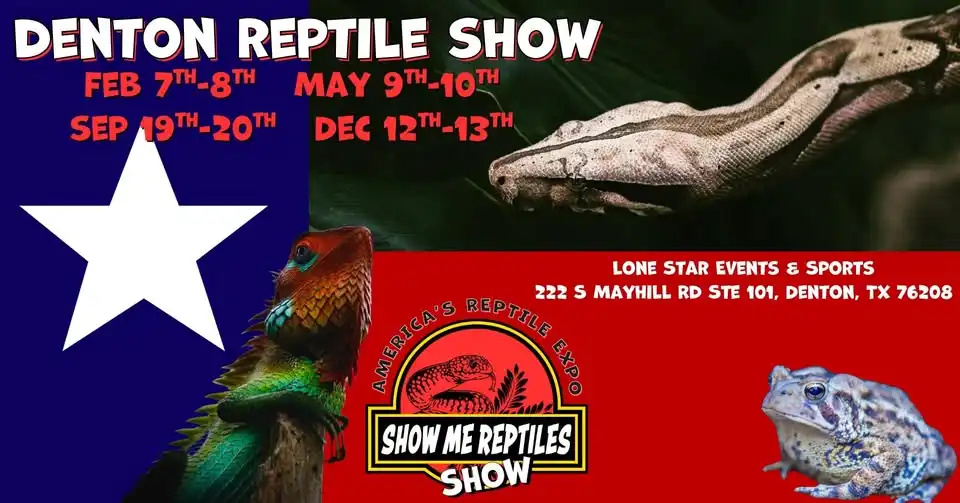 Denton Reptile Expo (Show Me Reptile Shows)