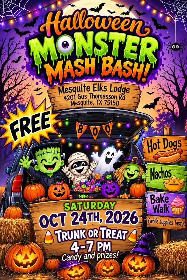 Halloween Trunk or Treat 2026 - Rain or Shine
