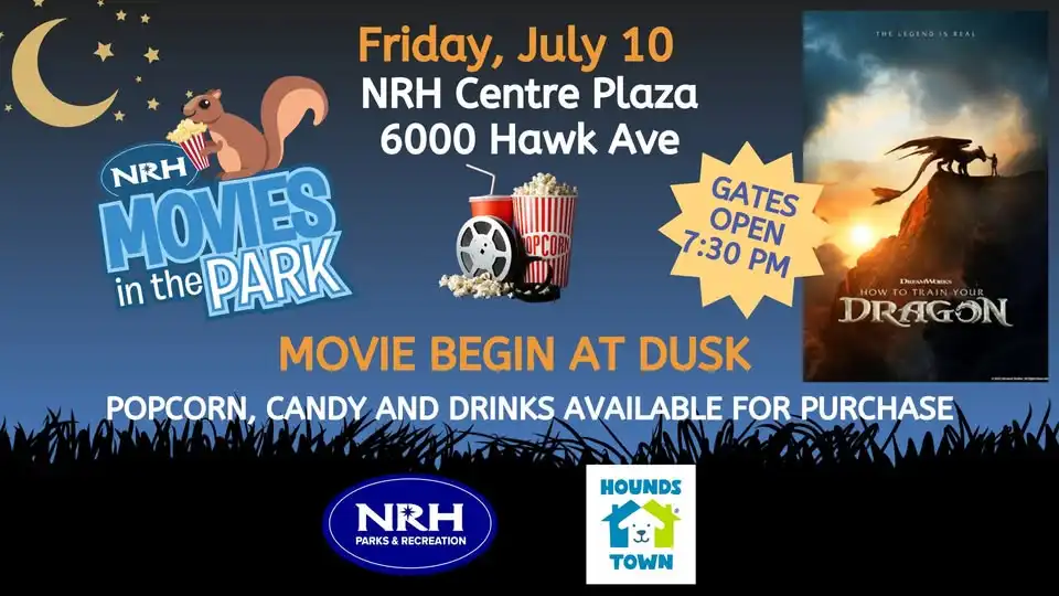 NRH Movies in the Park Summer Movie Night