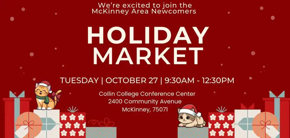 Holiday Market with the McKinney Newcomers Club