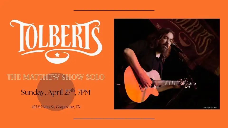 the matthew show solo at Tolbert's