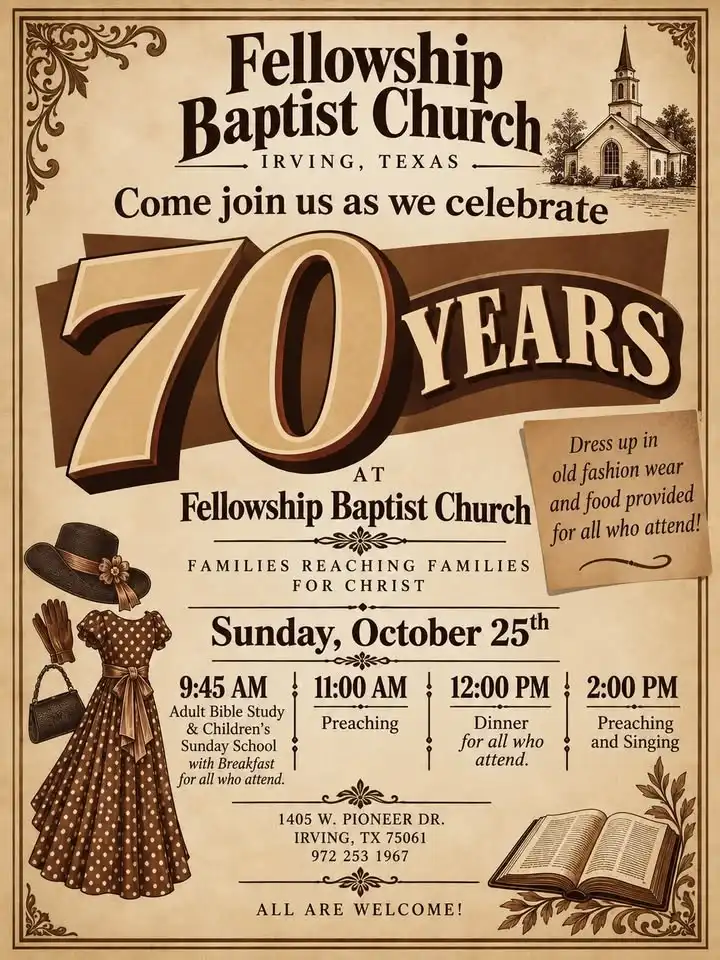 70th Anniversary Celebration