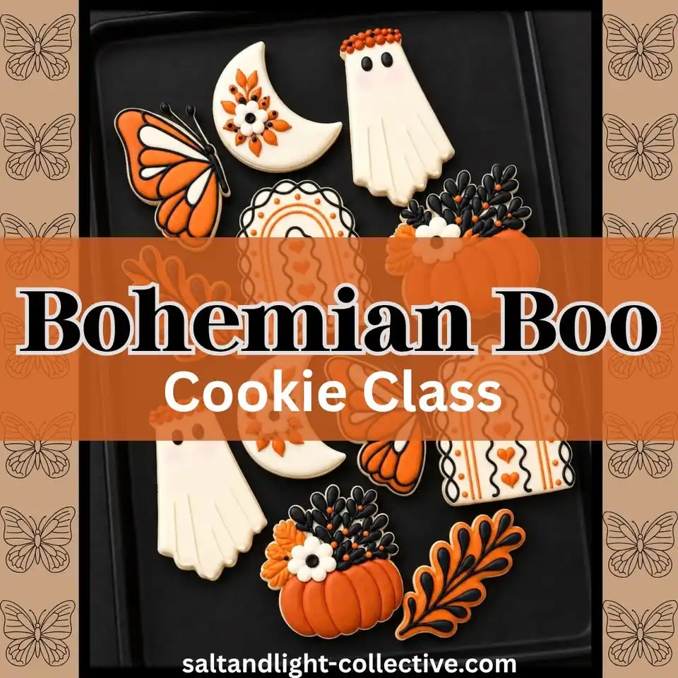Bohemian Boo Cookie Class | Kids 5+ & Adults