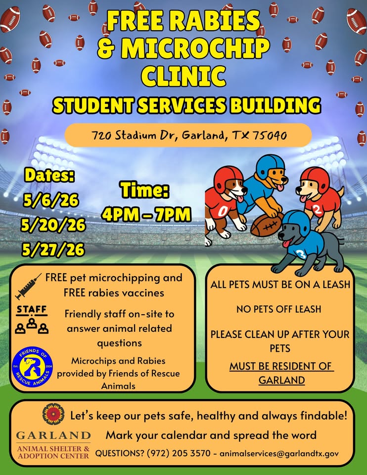 Garland Free Pet Protection Clinic