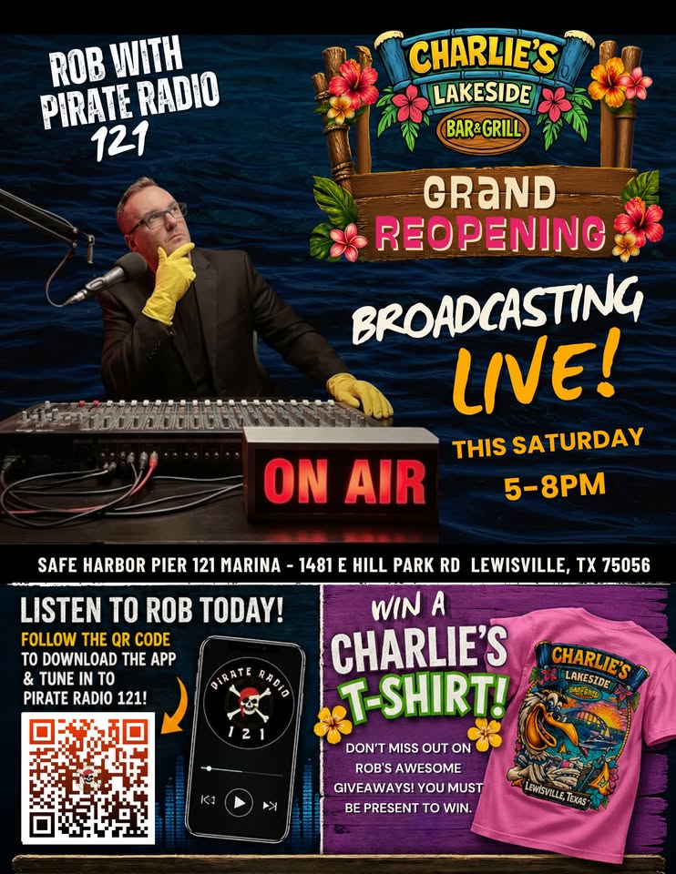 Pirate Radio Broadcasting LIVE with GIVEAWAYS!