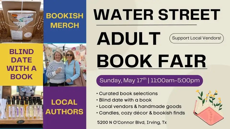 Irving Water Street Adult Book Fair