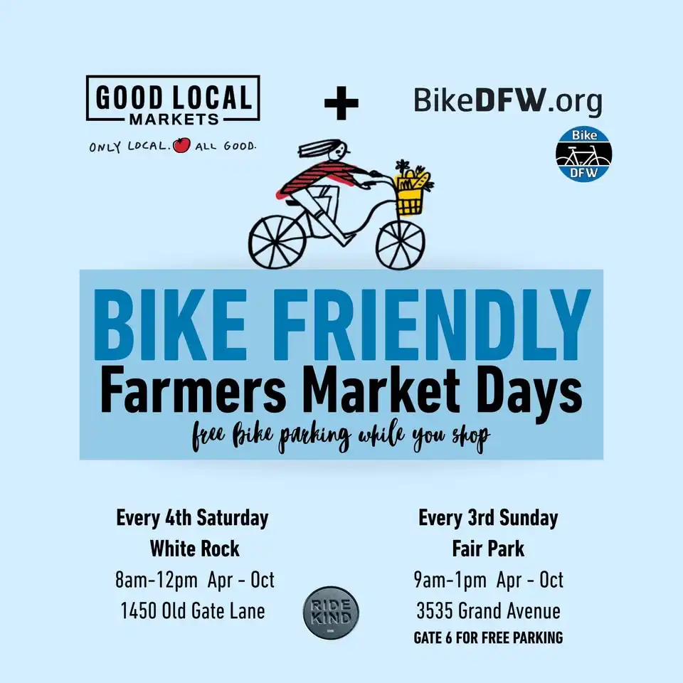 Bike Friendly Farmers Market Days Bike Parking