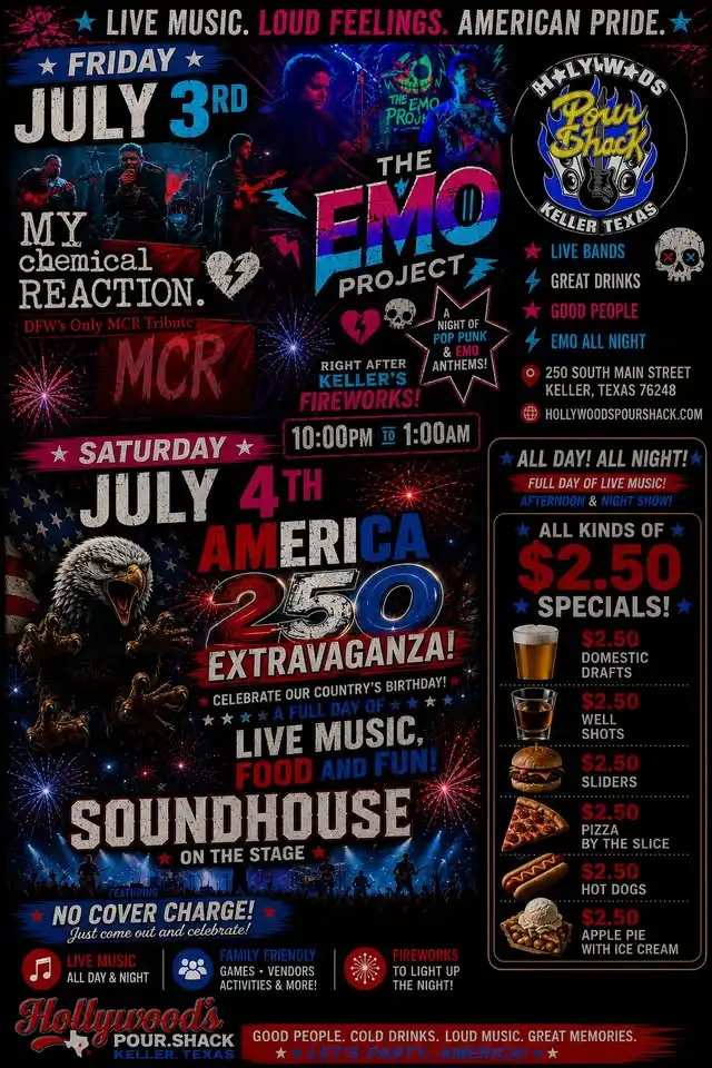 FORTH OF JULY EXTRAVAGANZA!!!