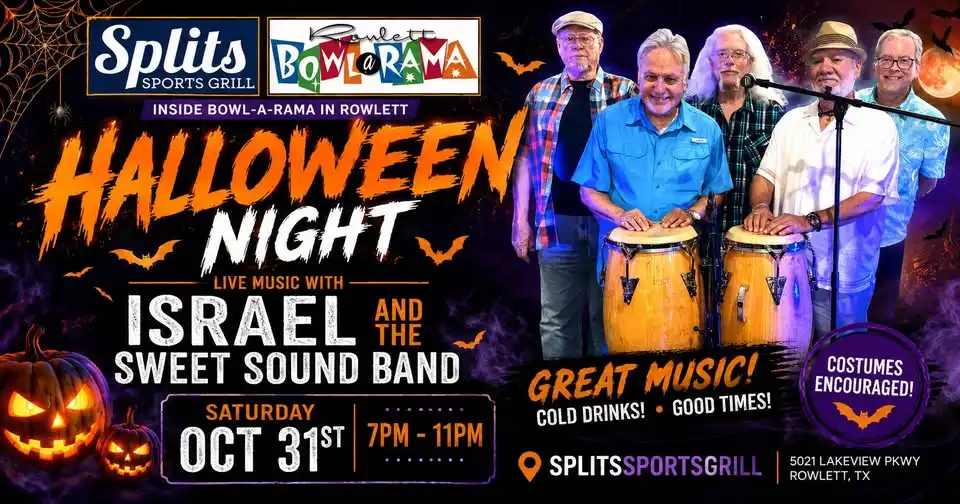 Halloween Night with Israel and the Sweet Sound Band!