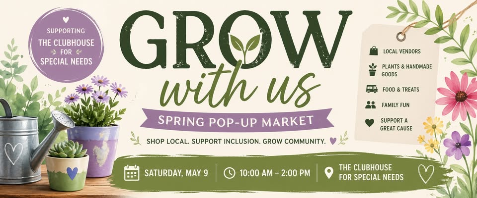 Grow With Us: A Spring Community Pop-Up Market