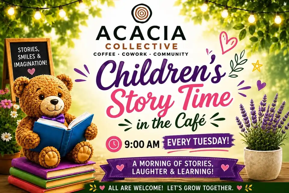 Story Time in the Cafe
