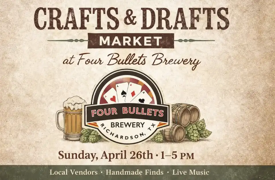 Crafts and Drafts at Four Bullets Brewery