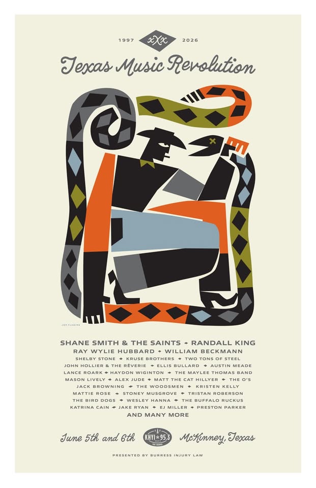 30th Texas Music Revolution presented by Burress Injury Law