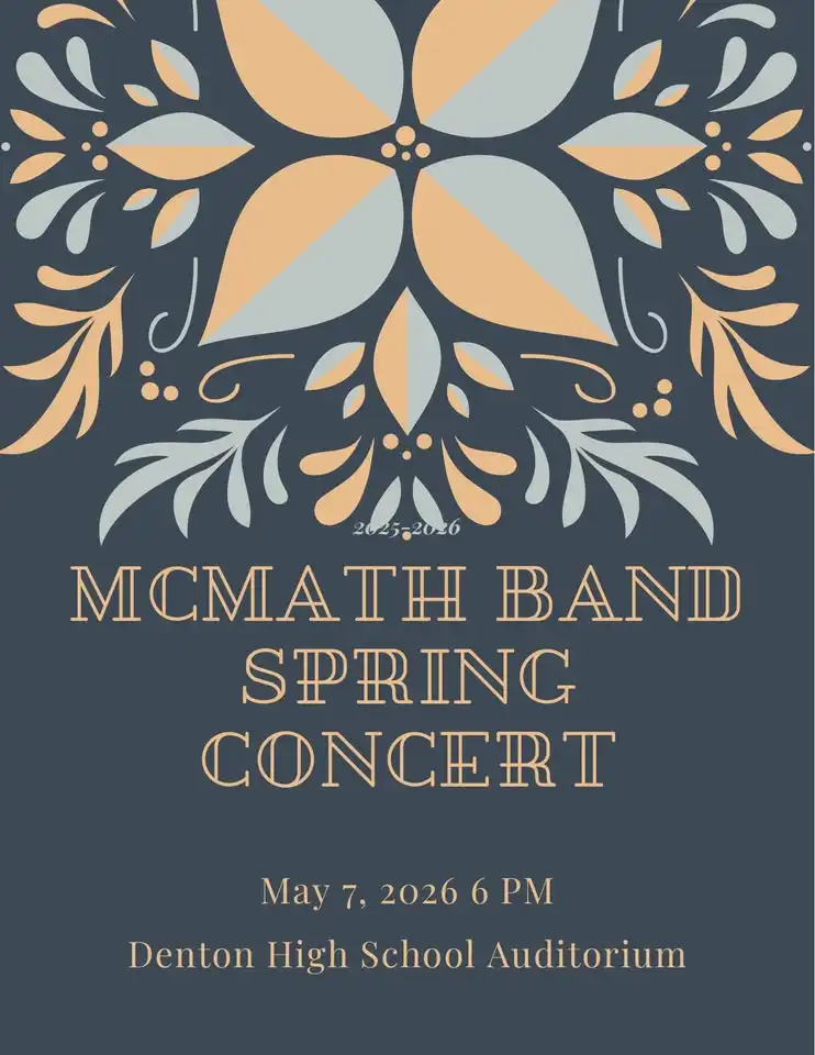 McMath Band Spring Concert