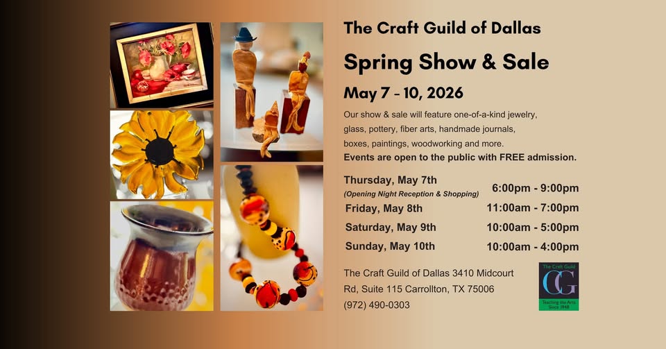 The Craft Guild Spring Art Show & Sale