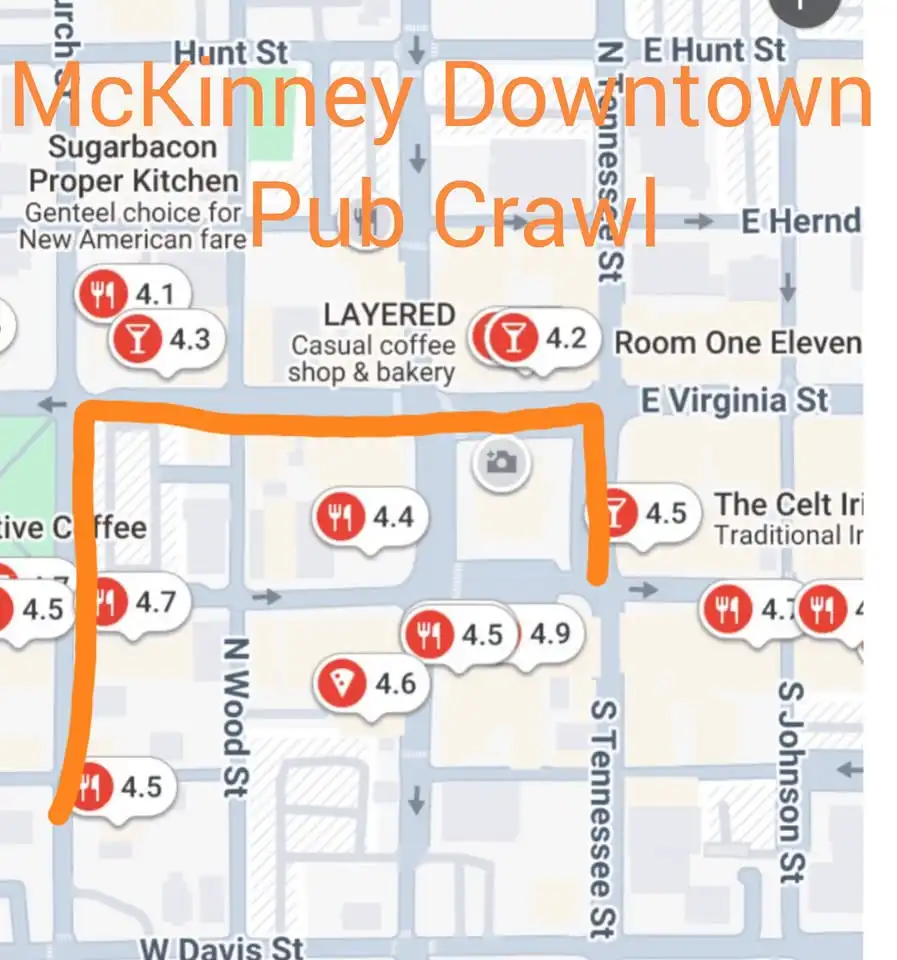 McKinney Downtown Halloween Pub Crawl