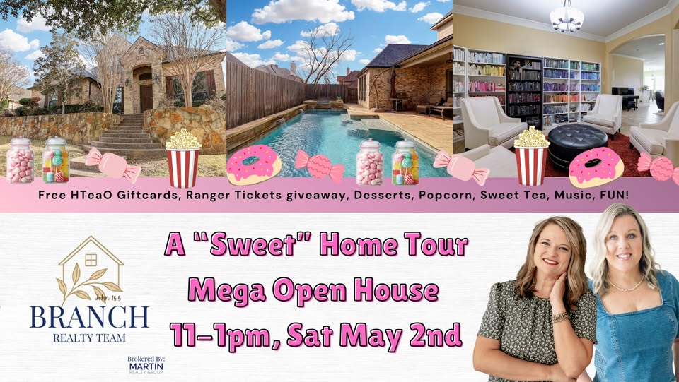 A "Sweet" Home Tour + Rangers Ticket Giveaway