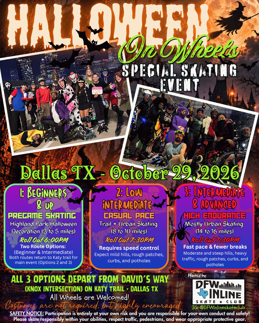 Halloween on Wheels - Special Skating Event