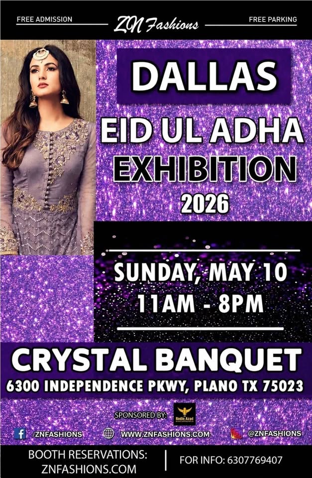 ZN Fashions Dallas Eid Ul Adha Exhibition