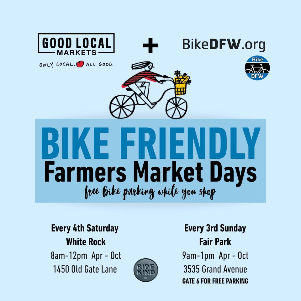 Bike Friendly Farmers Market Days Bike Parking